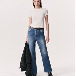 Sz 32 Rag & Bone Miramar Terry Shea Ankle Cosmos Pants Soft Jeans